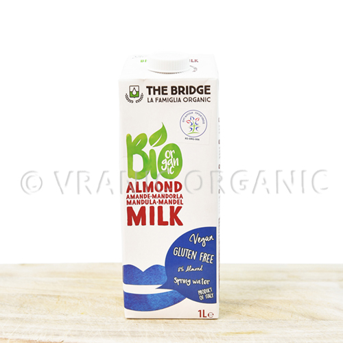 ORganic natural almond milk 1l