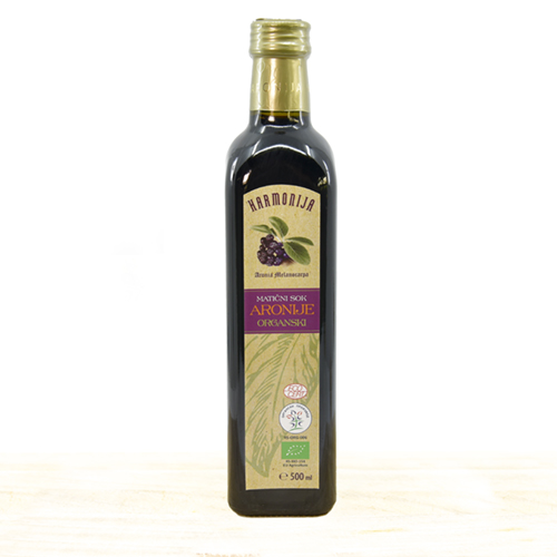 Cold Pressed Organic Aronia Juice 500 ml