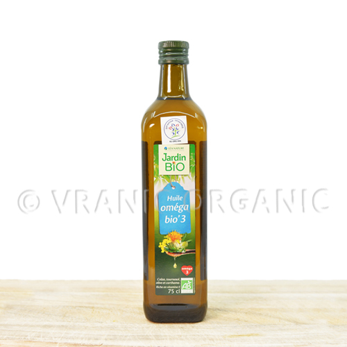 Organic mix rapeseed, sunflower, saffron oil 0,75l