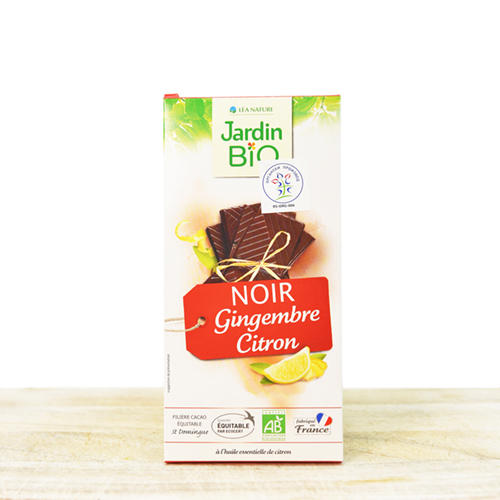 Bio chocolate with ginger 100g