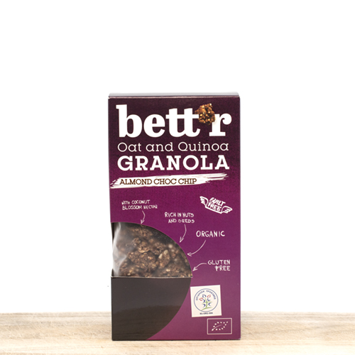 Organic Granola with Almond & Chocolate pack 300g
