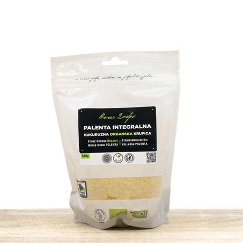 Organic Whole Grain Corn Palenta 500g