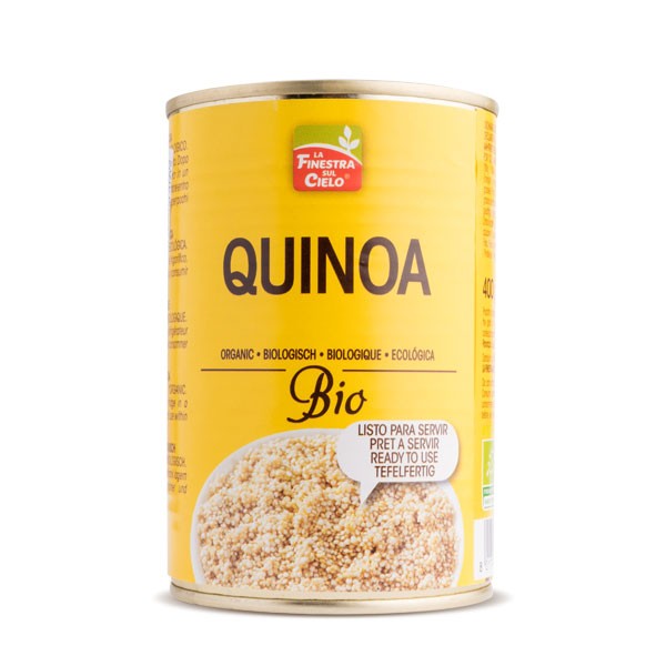 Organic ready to eat quinoa in a can (400g)
