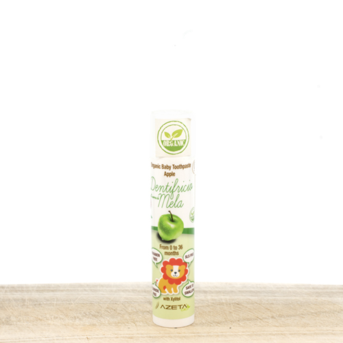 Organic Baby Toothpaste 0-36 months 50ml - with apple