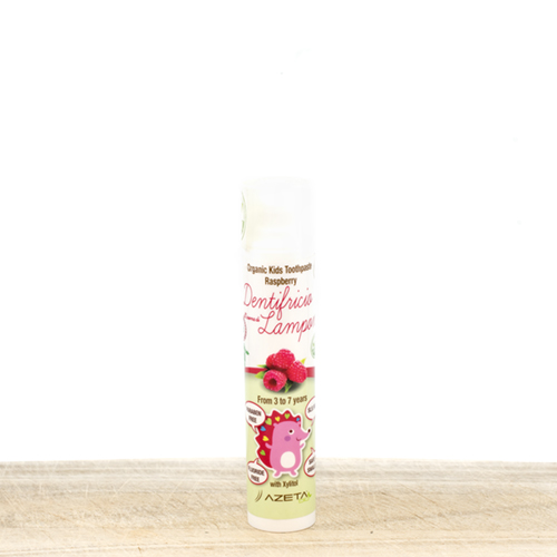 Organic Toothpaste for Kids  3-7 years old -  - raspberry flavor -50ml