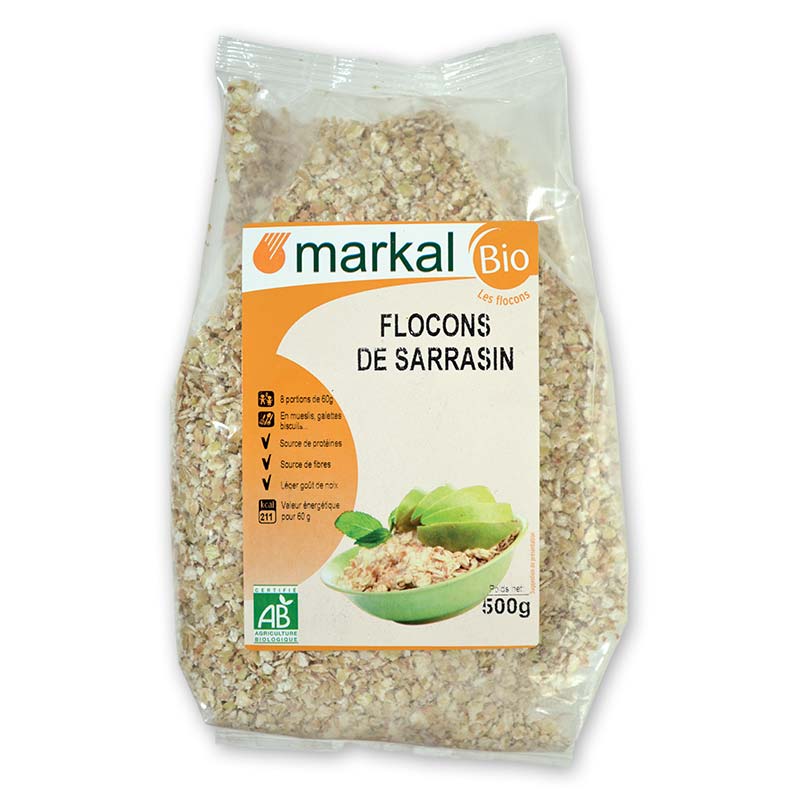 Bio buckwheat flakes pack 500g