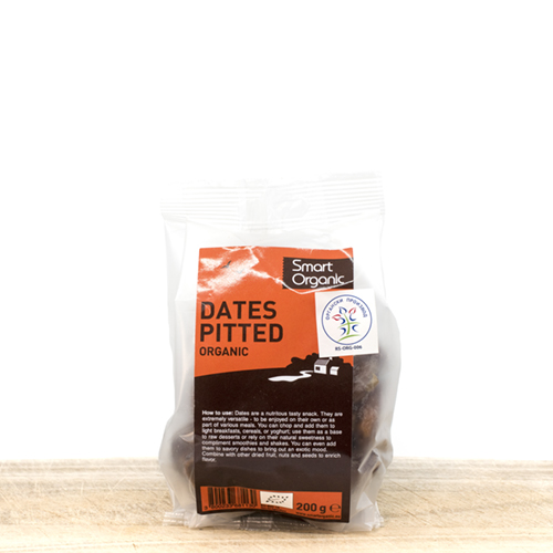 Organic Pitted Dates - in Pack 200g 