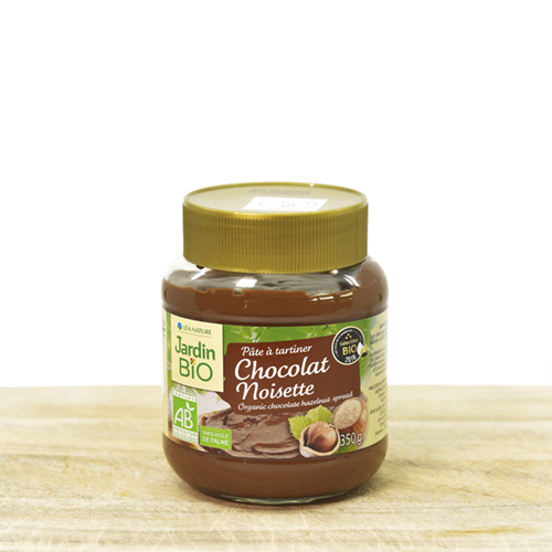 Organic cocoa spread with haselnuts 350g