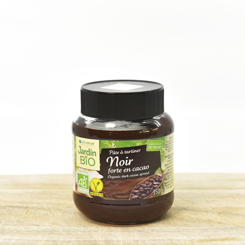 Organic vegan dark cocoa spread 350g