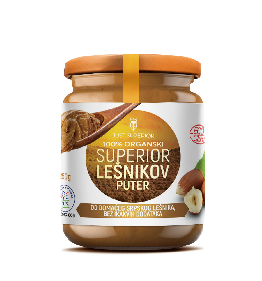 Organski lešnikov puter (250g)