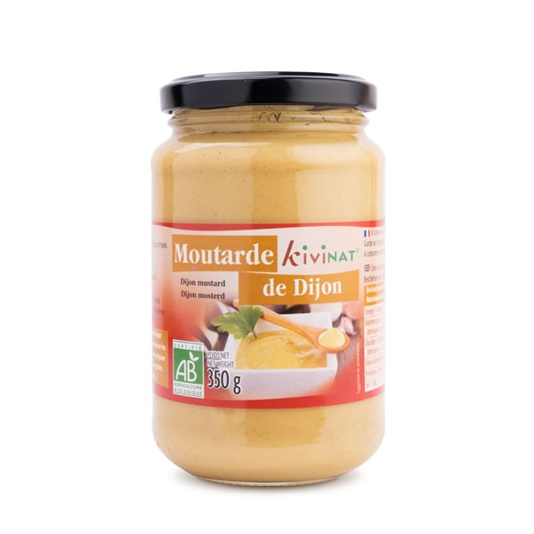 Organic dijon Mustard (pack 350 grams