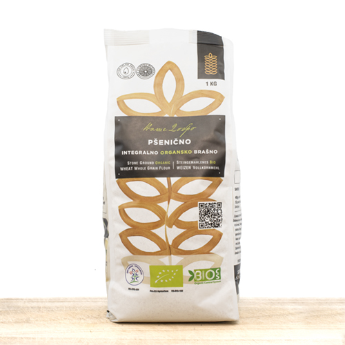 Organic Wheat Whole Grain Flour 1kg