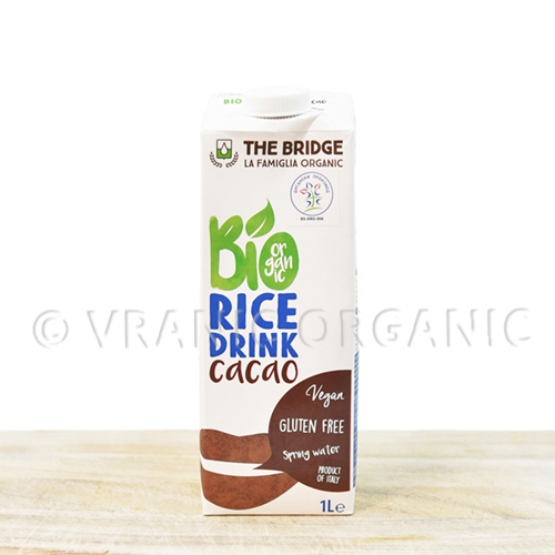 Organic rice drink with cacao 1l