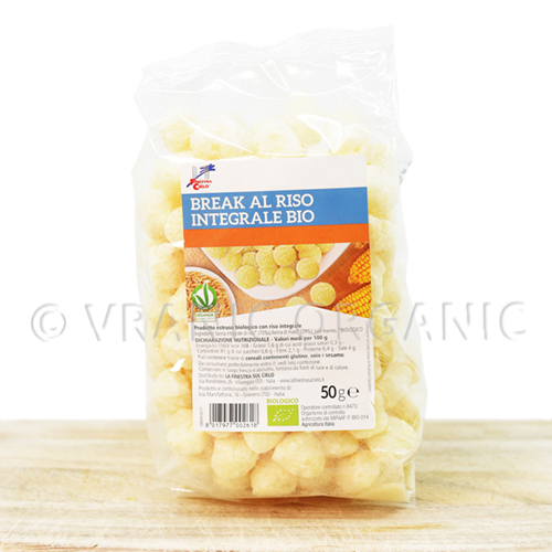 Organic rice snack 50g