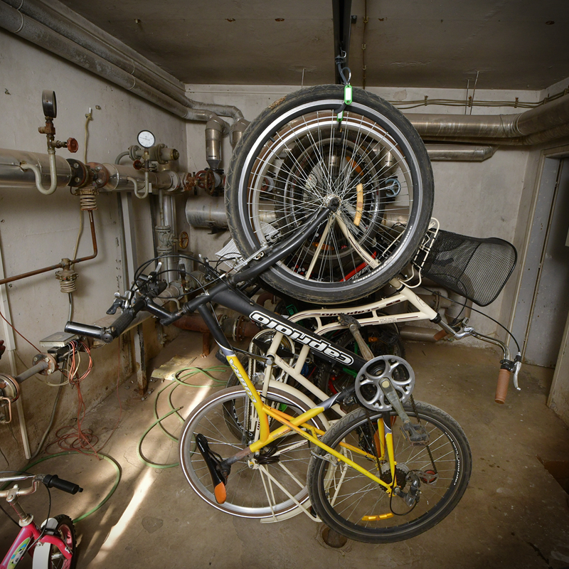 Wall and ceiling mounts - bike racks