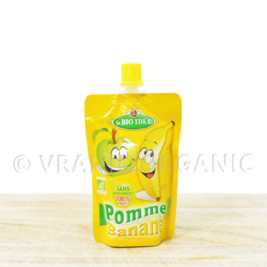 Organski matični kašasti sok za decu od banane i jabuke (100g)