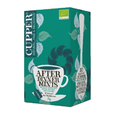 Organic herbal tea mixture - After dinner mints