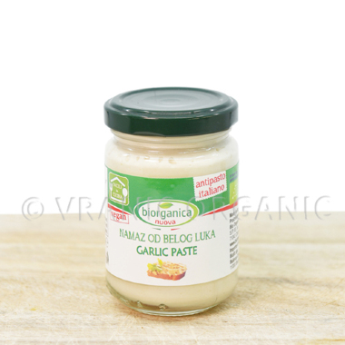 Organic spread with garlic 140g
