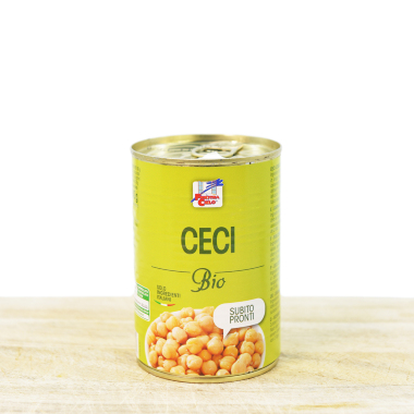 Bio chick peas in can 400g