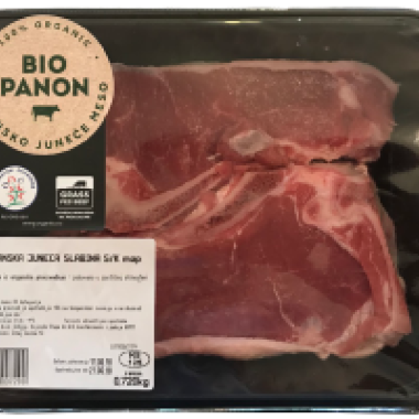 Fresh Raw Organic Beef from Loin (1kg)