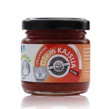 Organic Appricot Jam 100g