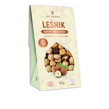 Organic hazelnuts 100g
