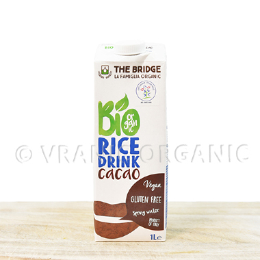 Organic rice drink with cacao 1l