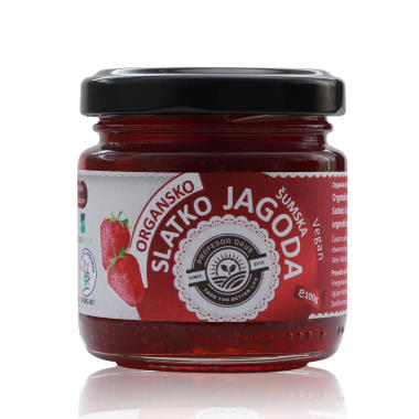 Organic Forest Strawberry Jam 100g