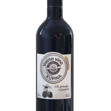 Organic Blackberry wine 0,75l